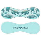 Sea Turtle Friends (personalize) ソフトボール (パネル)