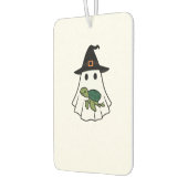 Sea Turtle Halloween Ghost Witch Hat Animal Lovers カーエアーフレッシュナー (左)