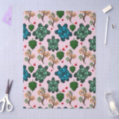 Sea Turtle Lover Gift, Cute Turtle Pattern, Marine 薄葉紙 (クラフト)