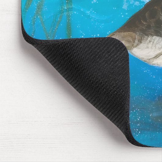 Sea turtle mousepad マウスパッド (コーナー)