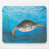Sea turtle mousepad マウスパッド (正面)