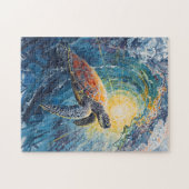 Sea Turtle Odyssey ジグソーパズル (横)