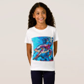 Sea Turtle Painting - Beach Home Decor Tシャツ (正面フル)