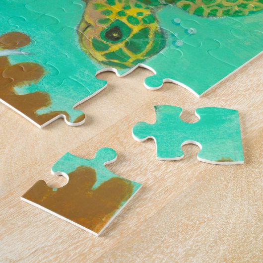 Sea Turtle Paradise Puzzle ジグソーパズル (側面)