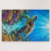 Sea Turtle Paradise Puzzle ジグソーパズル (横)