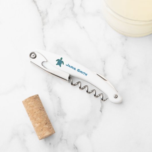 Sea Turtle - Personalize ソムリエナイフ (正面)