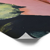 Sea Turtle Reading Enjoy Life Art Print - Funny ポスター (角)