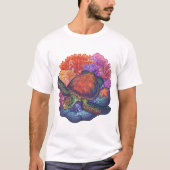 Sea Turtle Reef Tシャツ (正面)