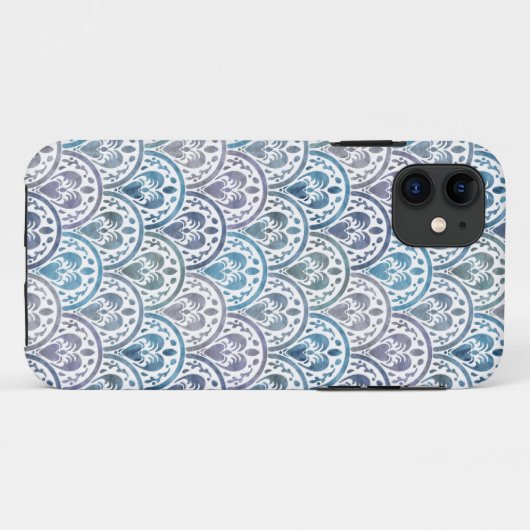 Sea Turtle Scallop Pattern Case-Mate iPhoneケース (裏面(横))