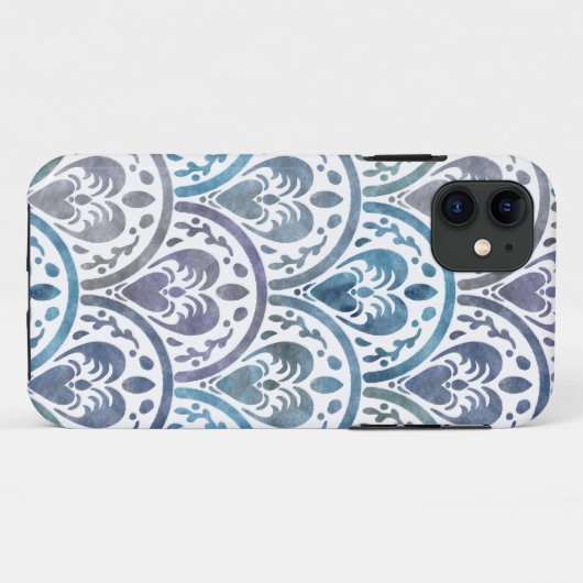 Sea Turtle Scallop Pattern Case-Mate iPhoneケース (裏面(横))