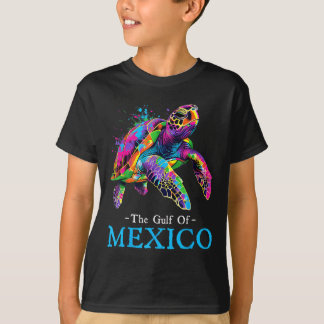 Sea Turtle The Gulf Of Mexico Forever エル・ゴルフォ・デ  Tシャツ