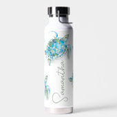 Sea Turtle Themed Reusable Water Bottles ウォーターボトル (左面)