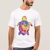 Sea Turtle tie dye Tシャツ (正面)