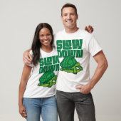 Sea Turtle Tortoise Slow Down Copy Tシャツ (ユニセックス)