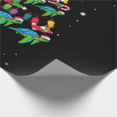 Sea Turtles Lover Xmas Sea Turtle Christmas Tree ラッピングペーパー (角)