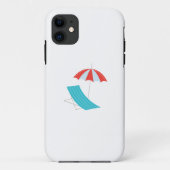 Sea umbrella chair Case-Mate iPhoneケース (裏面)