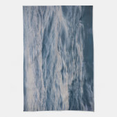 Sea water closeup キッチンタオル (縦)