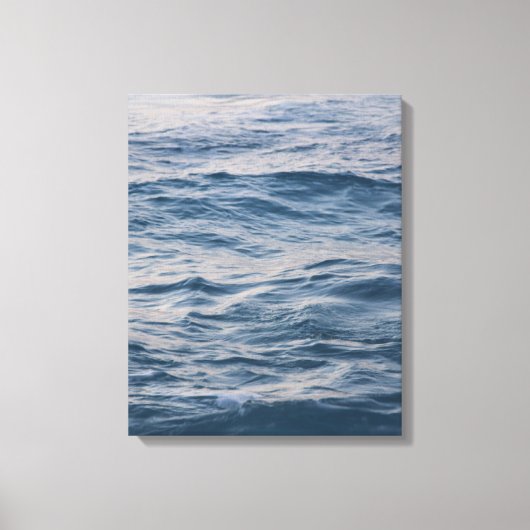 Sea water closeup   キャンバスプリント (正面)