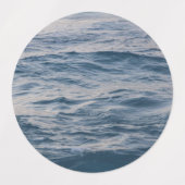 Sea water closeup ラベル (デザイン1)