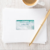 Sea Waves Hand Script文字アドレエレガントス ラベル (インサイチュ)