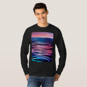 Sea Waves Sunset Tシャツ (正面フル)
