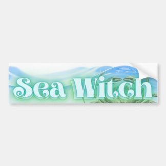 Sea Witchバンパーステッカー(ロゴ付き) バンパーステッカー