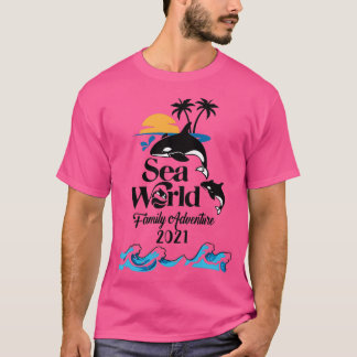 Sea World Family Adventure 2021 Summer Tシャツ