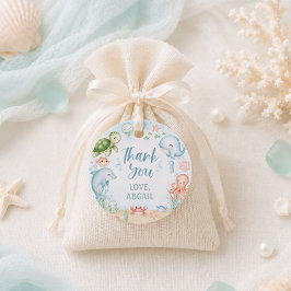 Sea You Soon オーシャンベイビーシャワーギフト フェイバータグ