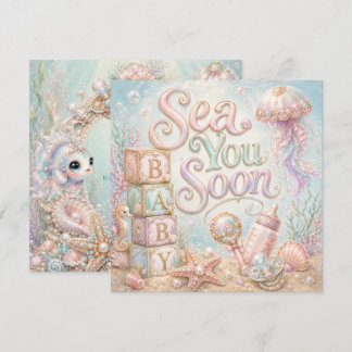 Sea You Soon パステルアンダーザシー ベビーシャワー