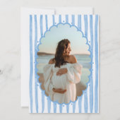 Sea You Soon Baby 夏のベビーシャワー招待状 招待状 (裏面)