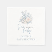 Sea you soon baby 海辺の海岸ベビーシャワー