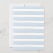 Sea You Soon Baby Ocean Boy Shower 招待状 (裏面)