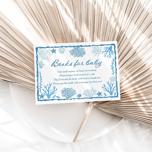Sea You Soon Baby Shower Books For Baby  エンクロージャーカード