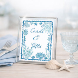 Sea You Soon Baby Shower Cards And Gifts ポスター