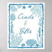 Sea You Soon Baby Shower Cards And Gifts ポスター (正面)