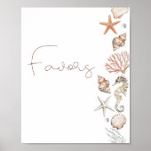 Sea You Soon Baby Shower Favors ポスター (正面)