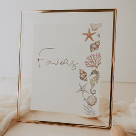 Sea You Soon Baby Shower Favors ポスター