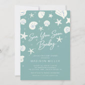 Sea You Soon Baby Shower Invite 招待状 (正面)