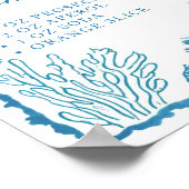 Sea You Soon Baby Shower Mom-osa Bar ポスター (角)