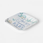 Sea You Soon Boy Blue Ocean Baby Shower ペーパープレート (傾斜あり)