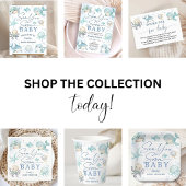 Sea You Soon Boy Ocean Baby Shower ペーパープレート