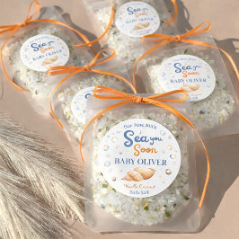 Sea You Soon Coastal Gift Bath Salt ラウンドシール