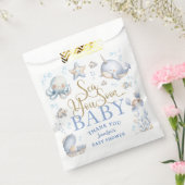 Sea You Soon Ocean Baby Shower Boy Blue  フェイバーバッグ (封をした状態)