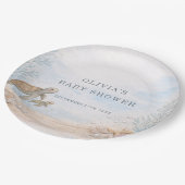 Sea You Soon Ocean Baby Shower Party ペーパープレート (アングル)