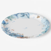 Sea You Soon Seashell Baby Shower ペーパープレート (アングル)