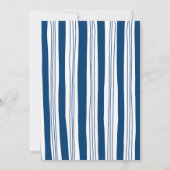 Sea you soon seashells beach boy baby shower 招待状 (裏面)