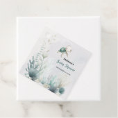 Sea You Soon Turtle Undersea Baby Shower フェイバータグ (インサイチュ)