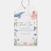 Sea You Soon Under the Sea Baby Shower ギフトタグ (正面)