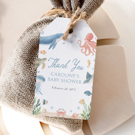 Sea You Soon Under the Sea Baby Shower ギフトタグ