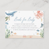 Sea You Soon Under the Sea Books for Baby エンクロージャーカード (正面)